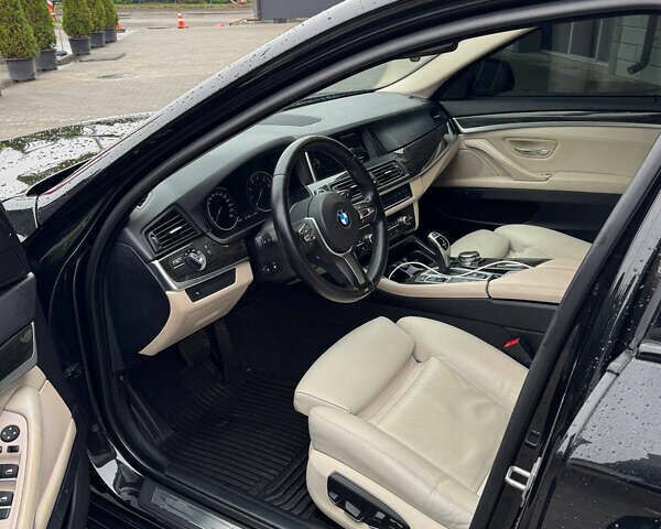 Черный БМВ 5 Серия, объемом двигателя 3 л и пробегом 137 тыс. км за 19500 $, фото 10 на Automoto.ua