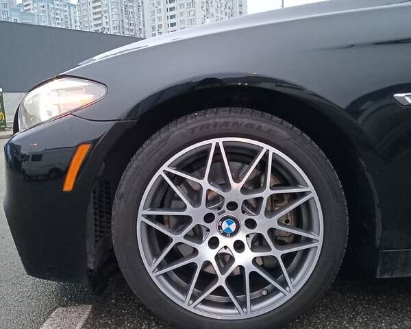 Черный БМВ 5 Серия, объемом двигателя 3 л и пробегом 188 тыс. км за 21500 $, фото 1 на Automoto.ua