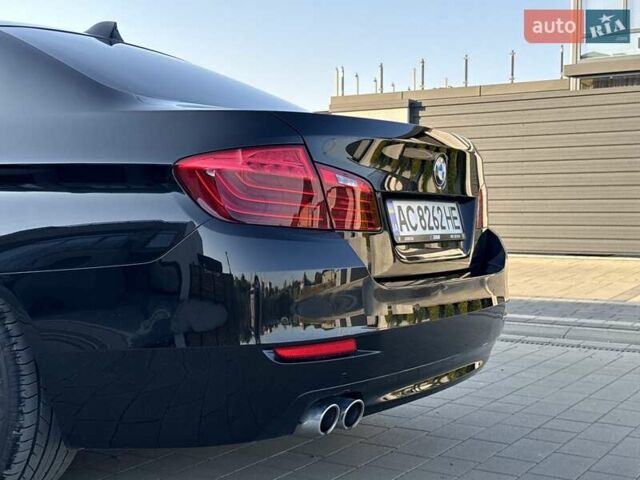 Черный БМВ 5 Серия, объемом двигателя 2 л и пробегом 287 тыс. км за 20999 $, фото 8 на Automoto.ua