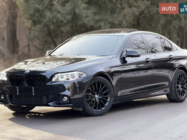Чорний БМВ 5 Серія, об'ємом двигуна 2 л та пробігом 150 тис. км за 16500 $, фото 10 на Automoto.ua