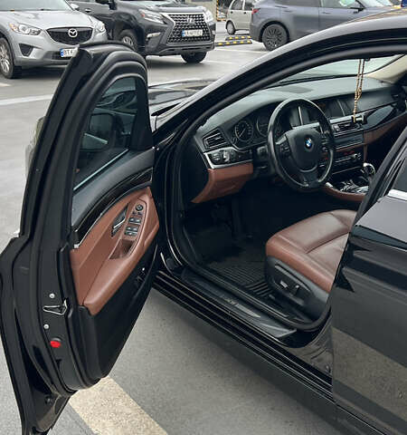 Черный БМВ 5 Серия, объемом двигателя 2 л и пробегом 213 тыс. км за 21500 $, фото 11 на Automoto.ua