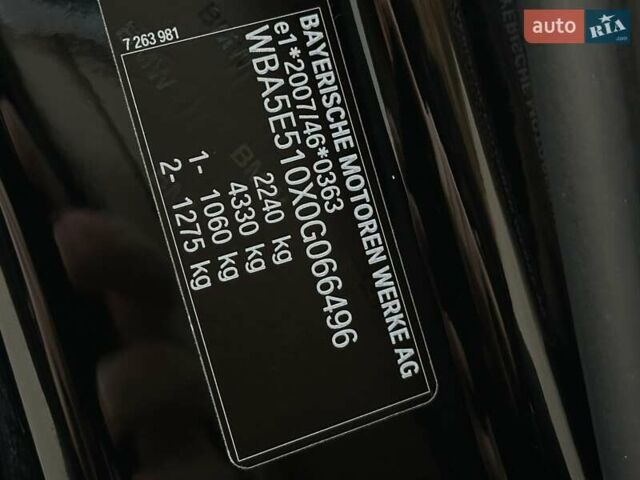 Черный БМВ 5 Серия, объемом двигателя 2 л и пробегом 237 тыс. км за 20500 $, фото 40 на Automoto.ua
