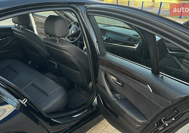 Черный БМВ 5 Серия, объемом двигателя 2 л и пробегом 215 тыс. км за 13700 $, фото 9 на Automoto.ua