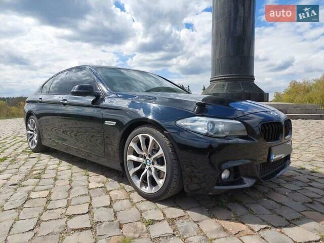Черный БМВ 5 Серия, объемом двигателя 2 л и пробегом 250 тыс. км за 16500 $, фото 3 на Automoto.ua