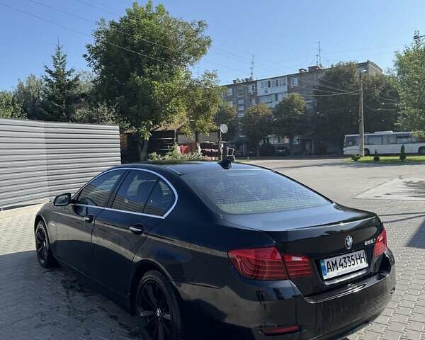 Черный БМВ 5 Серия, объемом двигателя 2 л и пробегом 130 тыс. км за 15500 $, фото 3 на Automoto.ua