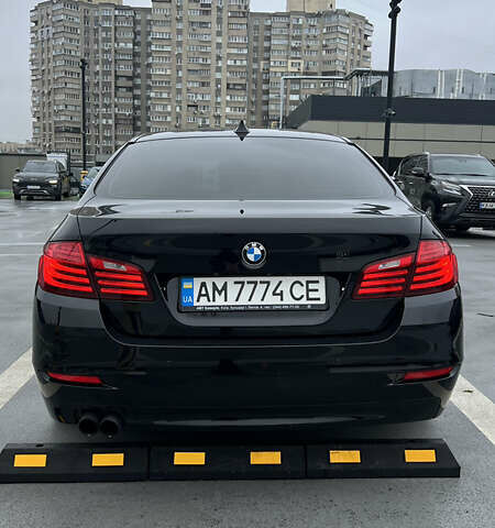 Черный БМВ 5 Серия, объемом двигателя 2 л и пробегом 213 тыс. км за 21500 $, фото 9 на Automoto.ua