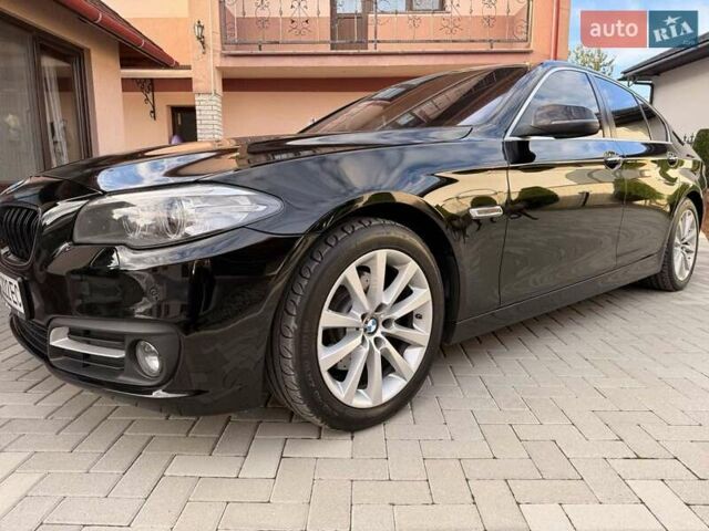 Чорний БМВ 5 Серія, об'ємом двигуна 2 л та пробігом 266 тис. км за 20499 $, фото 1 на Automoto.ua
