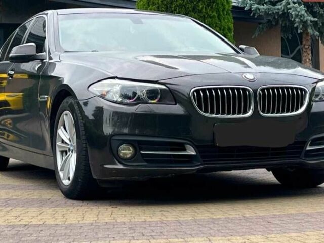 Чорний БМВ 5 Серія, об'ємом двигуна 2 л та пробігом 165 тис. км за 15200 $, фото 1 на Automoto.ua