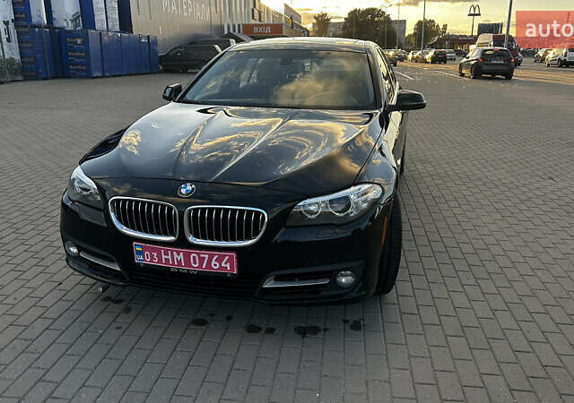 Черный БМВ 5 Серия, объемом двигателя 2 л и пробегом 215 тыс. км за 13700 $, фото 1 на Automoto.ua