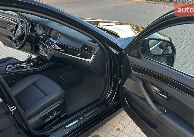 Черный БМВ 5 Серия, объемом двигателя 2 л и пробегом 215 тыс. км за 13700 $, фото 5 на Automoto.ua