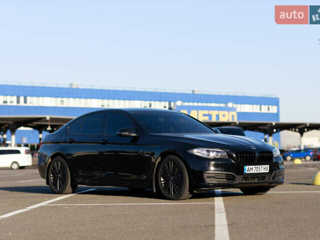 Черный БМВ 5 Серия, объемом двигателя 2 л и пробегом 247 тыс. км за 19400 $, фото 8 на Automoto.ua
