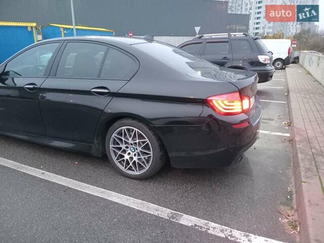 Черный БМВ 5 Серия, объемом двигателя 3 л и пробегом 188 тыс. км за 21500 $, фото 2 на Automoto.ua