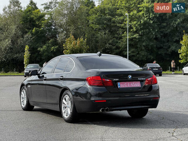 Чорний БМВ 5 Серія, об'ємом двигуна 2 л та пробігом 128 тис. км за 14200 $, фото 16 на Automoto.ua