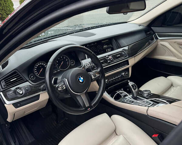 Черный БМВ 5 Серия, объемом двигателя 3 л и пробегом 137 тыс. км за 19500 $, фото 11 на Automoto.ua