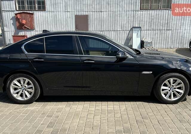 Чорний БМВ 5 Серія, об'ємом двигуна 2 л та пробігом 199 тис. км за 13950 $, фото 6 на Automoto.ua