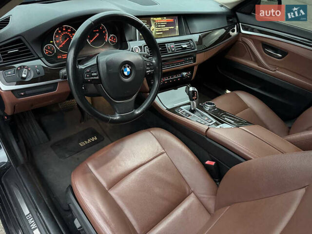 Черный БМВ 5 Серия, объемом двигателя 2 л и пробегом 101 тыс. км за 15900 $, фото 18 на Automoto.ua