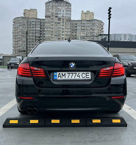 Черный БМВ 5 Серия, объемом двигателя 2 л и пробегом 213 тыс. км за 21500 $, фото 8 на Automoto.ua