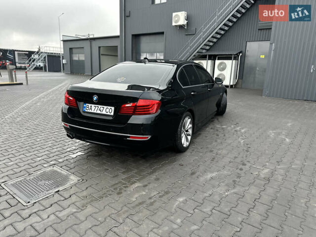 Чорний БМВ 5 Серія, об'ємом двигуна 2 л та пробігом 210 тис. км за 11799 $, фото 1 на Automoto.ua