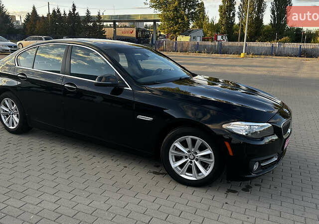 Черный БМВ 5 Серия, объемом двигателя 2 л и пробегом 215 тыс. км за 13700 $, фото 3 на Automoto.ua