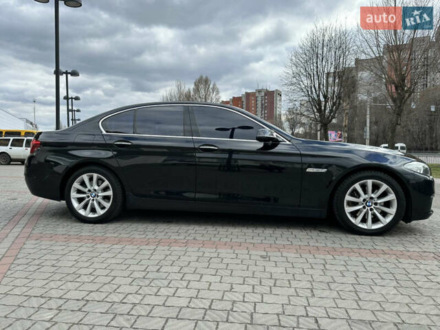 Черный БМВ 5 Серия, объемом двигателя 2 л и пробегом 161 тыс. км за 21000 $, фото 2 на Automoto.ua