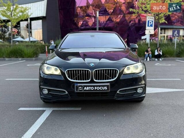 Чорний БМВ 5 Серія, об'ємом двигуна 2 л та пробігом 352 тис. км за 17190 $, фото 1 на Automoto.ua