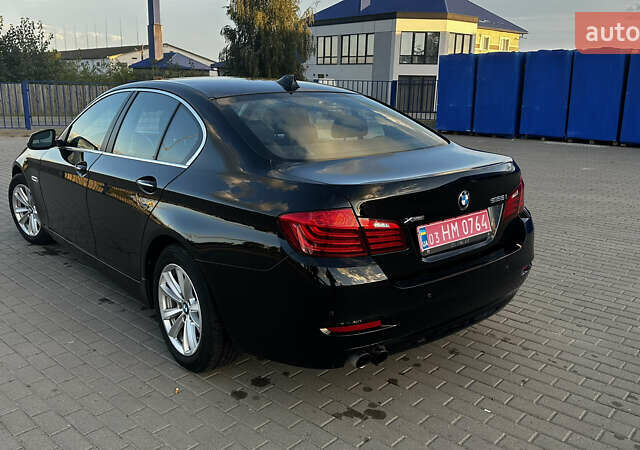 Черный БМВ 5 Серия, объемом двигателя 2 л и пробегом 215 тыс. км за 13700 $, фото 6 на Automoto.ua