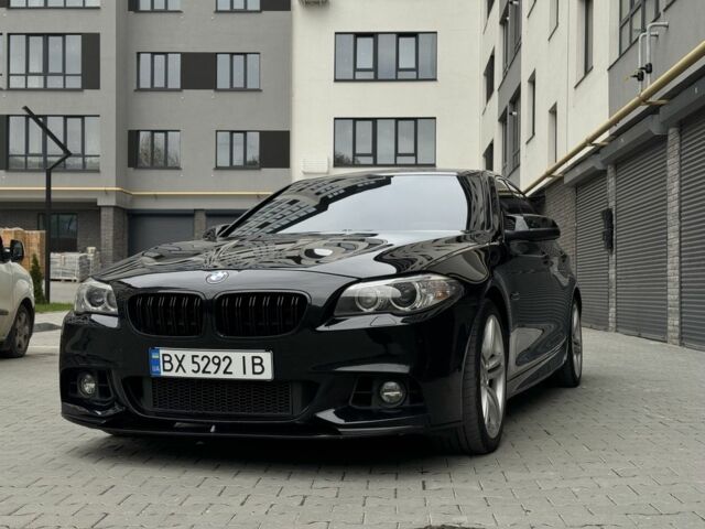 Чорний БМВ 5 Серія, об'ємом двигуна 2 л та пробігом 165 тис. км за 15700 $, фото 1 на Automoto.ua
