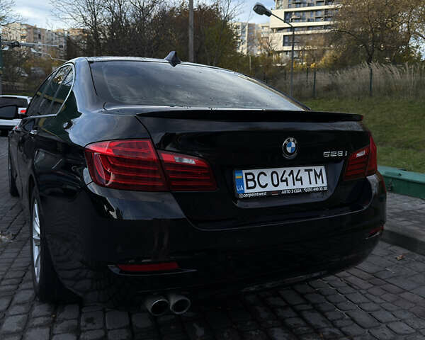 Черный БМВ 5 Серия, объемом двигателя 2 л и пробегом 188 тыс. км за 15000 $, фото 6 на Automoto.ua