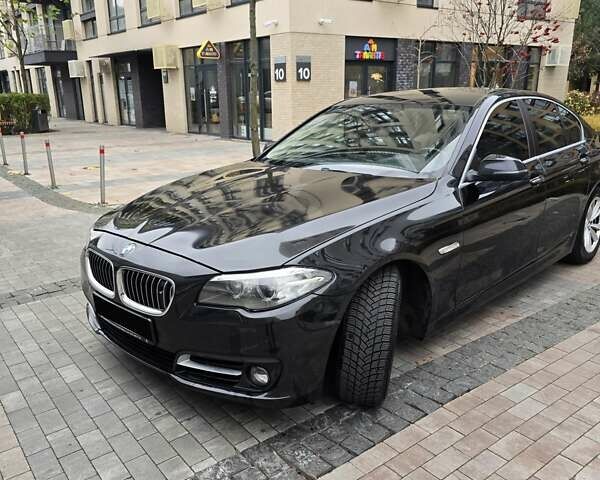 Чорний БМВ 5 Серія, об'ємом двигуна 2 л та пробігом 177 тис. км за 18100 $, фото 10 на Automoto.ua