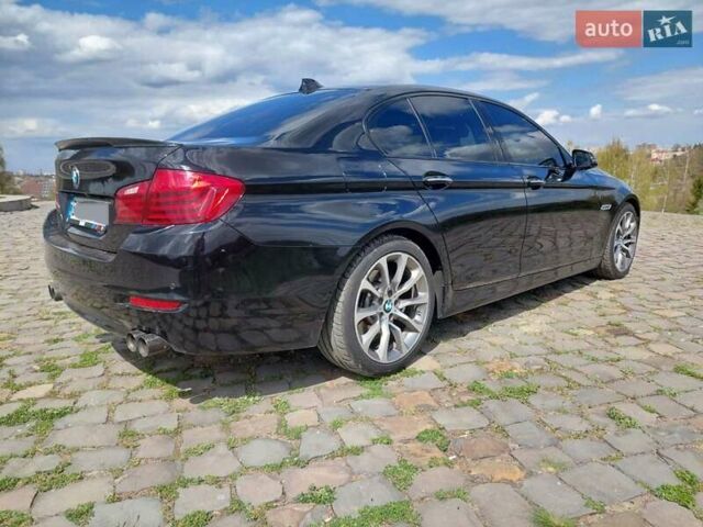 Черный БМВ 5 Серия, объемом двигателя 2 л и пробегом 250 тыс. км за 16500 $, фото 1 на Automoto.ua