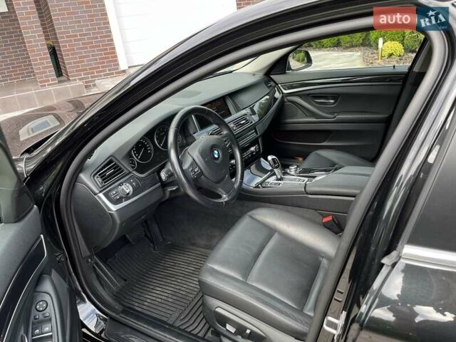 Черный БМВ 5 Серия, объемом двигателя 2 л и пробегом 105 тыс. км за 21500 $, фото 6 на Automoto.ua