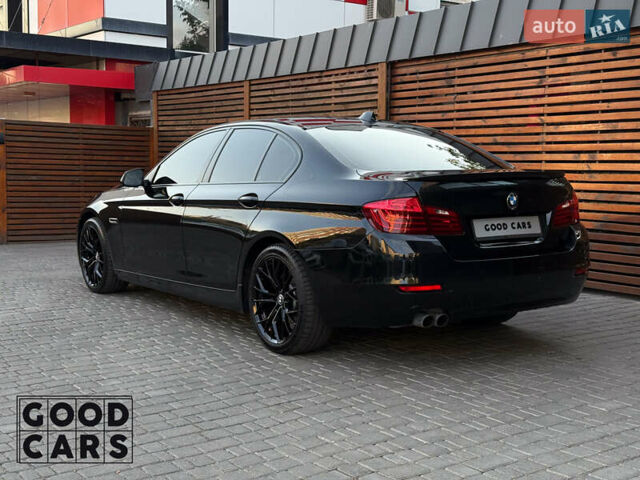 Черный БМВ 5 Серия, объемом двигателя 2 л и пробегом 110 тыс. км за 20100 $, фото 4 на Automoto.ua