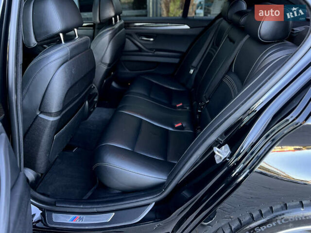 Черный БМВ 5 Серия, объемом двигателя 3 л и пробегом 195 тыс. км за 19500 $, фото 7 на Automoto.ua