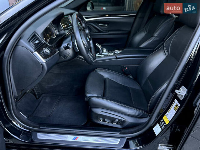 Черный БМВ 5 Серия, объемом двигателя 3 л и пробегом 195 тыс. км за 19500 $, фото 6 на Automoto.ua