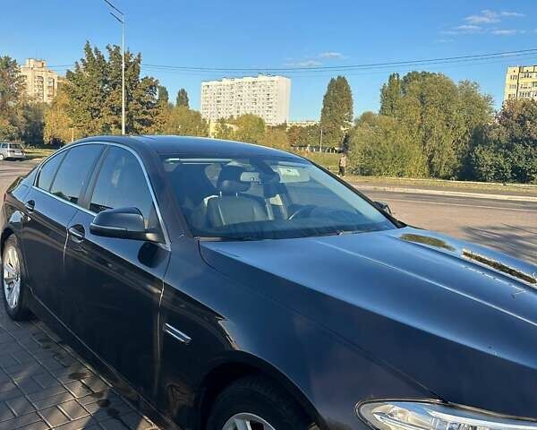 Чорний БМВ 5 Серія, об'ємом двигуна 2 л та пробігом 158 тис. км за 18000 $, фото 1 на Automoto.ua