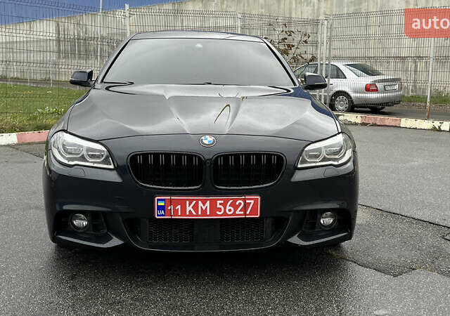 Чорний БМВ 5 Серія, об'ємом двигуна 2 л та пробігом 180 тис. км за 21500 $, фото 4 на Automoto.ua