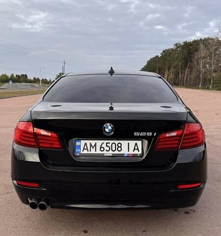 Чорний БМВ 5 Серія, об'ємом двигуна 2 л та пробігом 164 тис. км за 13500 $, фото 4 на Automoto.ua
