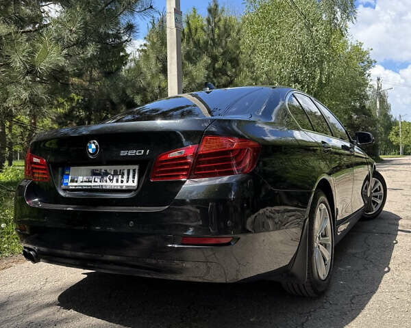 Черный БМВ 5 Серия, объемом двигателя 2 л и пробегом 122 тыс. км за 23000 $, фото 5 на Automoto.ua