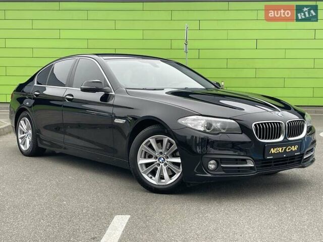 Черный БМВ 5 Серия, объемом двигателя 2 л и пробегом 136 тыс. км за 19900 $, фото 3 на Automoto.ua