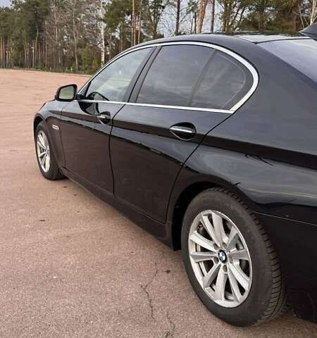 Чорний БМВ 5 Серія, об'ємом двигуна 2 л та пробігом 164 тис. км за 13500 $, фото 1 на Automoto.ua