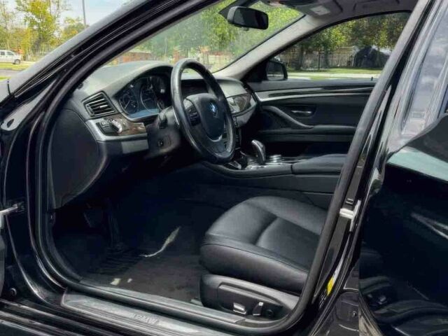 Черный БМВ 5 Серия, объемом двигателя 2 л и пробегом 73 тыс. км за 10200 $, фото 6 на Automoto.ua