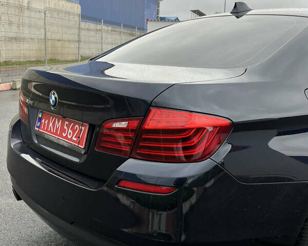 Чорний БМВ 5 Серія, об'ємом двигуна 2 л та пробігом 180 тис. км за 21500 $, фото 21 на Automoto.ua