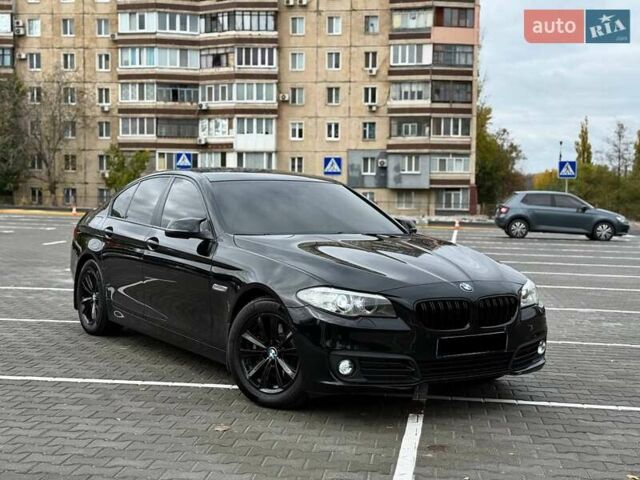 Черный БМВ 5 Серия, объемом двигателя 2 л и пробегом 102 тыс. км за 18500 $, фото 3 на Automoto.ua