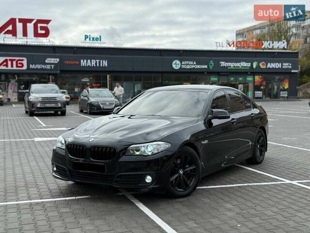 Черный БМВ 5 Серия, объемом двигателя 2 л и пробегом 102 тыс. км за 18500 $, фото 7 на Automoto.ua