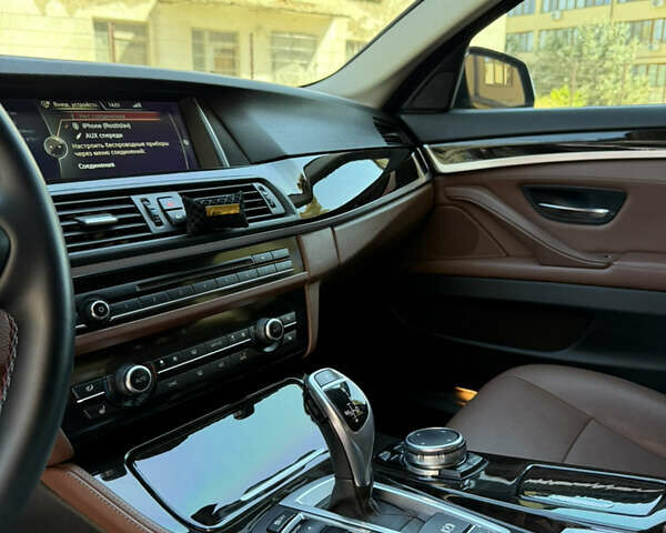 Черный БМВ 5 Серия, объемом двигателя 3.5 л и пробегом 165 тыс. км за 20500 $, фото 12 на Automoto.ua