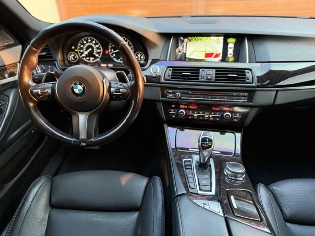 Черный БМВ 5 Серия, объемом двигателя 3.5 л и пробегом 140 тыс. км за 19500 $, фото 4 на Automoto.ua