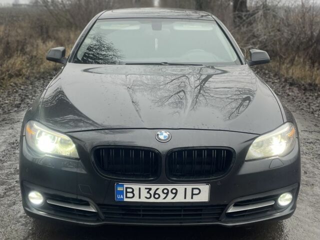 Черный БМВ 5 Серия, объемом двигателя 2 л и пробегом 121 тыс. км за 19500 $, фото 2 на Automoto.ua
