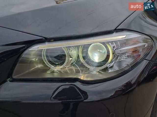 Черный БМВ 5 Серия, объемом двигателя 2 л и пробегом 122 тыс. км за 16990 $, фото 2 на Automoto.ua