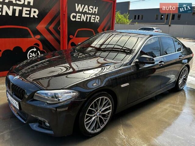Черный БМВ 5 Серия, объемом двигателя 2 л и пробегом 105 тыс. км за 19200 $, фото 2 на Automoto.ua