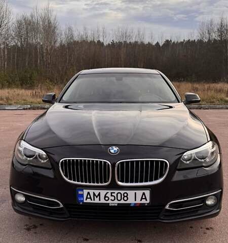 Чорний БМВ 5 Серія, об'ємом двигуна 2 л та пробігом 164 тис. км за 13500 $, фото 6 на Automoto.ua
